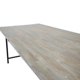 Jídelní stůl Jepara, přírodní barva, 100x250