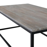 Konferenční stolek Jepara, přírodní barva, 60x120