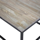Konferenční stolek Jepara, přírodní barva, 60x120