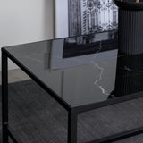 Konferenční stolek Dipp, černý, 60x130