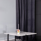 Konferenční stolek Hybrid, bílý, 80x80