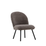 Lounge křeslo Polar, 2ks, šedé, 72x60x87
