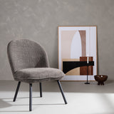 Lounge křeslo Polar, 2ks, šedé, 72x60x87