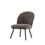 Lounge křeslo Polar, 2ks, šedé, 72x60x87