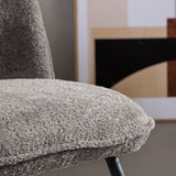 Lounge křeslo Polar, 2ks, šedé, 72x60x87