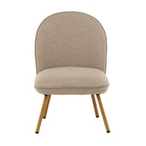Lounge křeslo Polar, béžové, 72x55x81