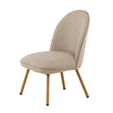 Lounge křeslo Polar, béžové, 72x55x81