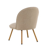 Lounge křeslo Polar, béžové, 72x55x81