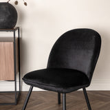 Lounge křeslo Polar, černé