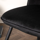 Lounge křeslo Polar, černé