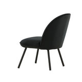 Lounge křeslo Polar, černé
