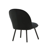 Lounge křeslo Polar, černé