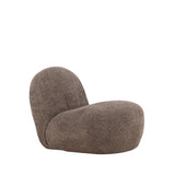 Lounge křeslo Omaha, hnědé