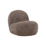 Lounge křeslo Omaha, hnědé
