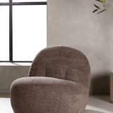 Lounge křeslo Omaha, hnědé