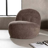 Lounge křeslo Omaha, hnědé