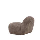 Lounge křeslo Omaha, hnědé