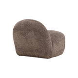 Lounge křeslo Omaha, hnědé