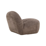 Lounge křeslo Omaha, hnědé