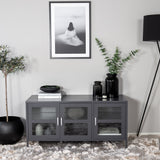 TV stolek Acero, světle šedý, 120x58