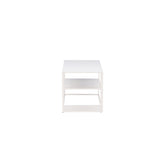 Konferenční stolek Staal, bílý, 50x120