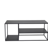 Konferenční stolek Staal, černý, 50x120