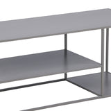 Odkládací stolek Staal, světle šedý, 50x120