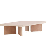 Konferenční stolek Bassholmen, smetanový, 30x140X80
