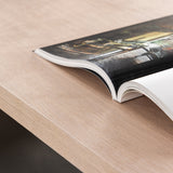 Konferenční stolek Bassholmen, smetanový, 30x140X80