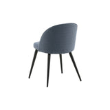 Jídelní židle Velvet, 2ks, modrá, S50xD57xV76,5