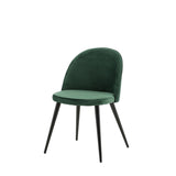 Jídelní židle Velvet, 2ks, zelená, S50xD57xV76,5