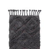 Koupelnová předložka Hilma, tmavě šedá, 50x80