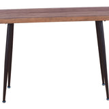 Odkládací stolek Edge, přírodní barva, 30x110