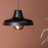 Závěsná lampa Högbyn, černá