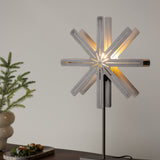 Stolní lampa Säfsen, hnědá