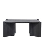 Konferenční stolek Rogaland, hnědý, 40x100X100
