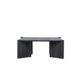 Konferenční stolek Rogaland, hnědý, 40x100X100