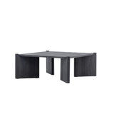 Konferenční stolek Rogaland, hnědý, 40x100X100