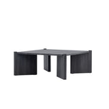 Konferenční stolek Rogaland, hnědý, 40x100X100
