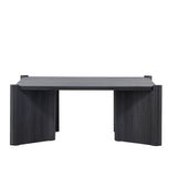 Konferenční stolek Rogaland, hnědý, 40x100X100