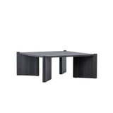 Konferenční stolek Rogaland, hnědý, 40x100X100