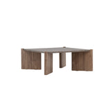 Konferenční stolek Rogaland, hnědý, 40x100X100