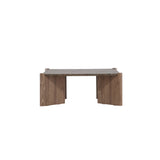 Konferenční stolek Rogaland, hnědý, 40x100X100