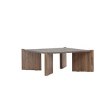 Konferenční stolek Rogaland, hnědý, 40x100X100