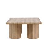 Konferenční stolek Lillehammer, přírodní barva, 40x140X80