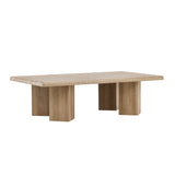Konferenční stolek Lillehammer, přírodní barva, 40x140X80