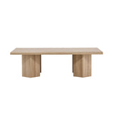 Konferenční stolek Lillehammer, přírodní barva, 40x140X80