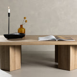 Konferenční stolek Lillehammer, přírodní barva, 40x140X80