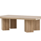 Konferenční stolek Lillehammer, přírodní barva, 40x140X80