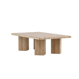 Konferenční stolek Lillehammer, přírodní barva, 40x140X80